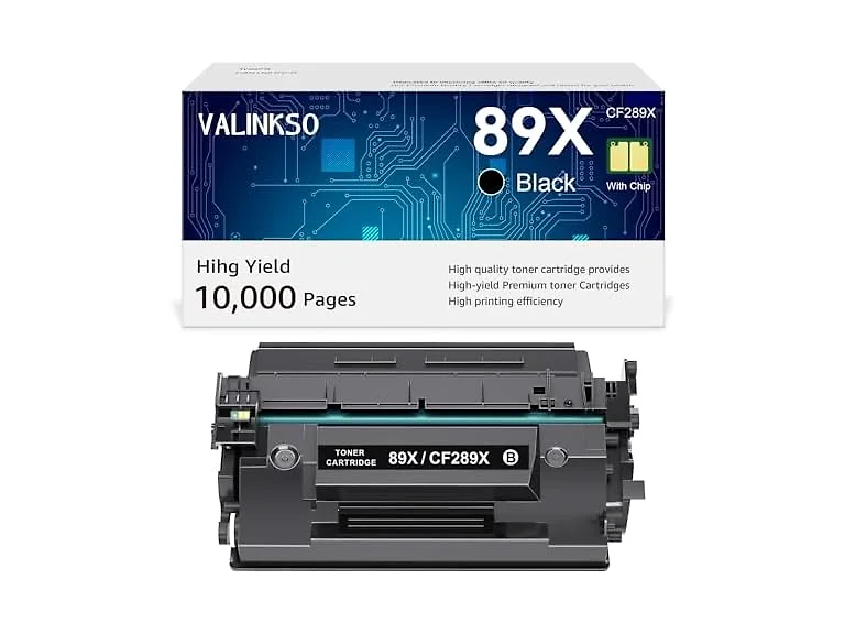 Valinkso CF289X 89X 89A Black Toner Cart