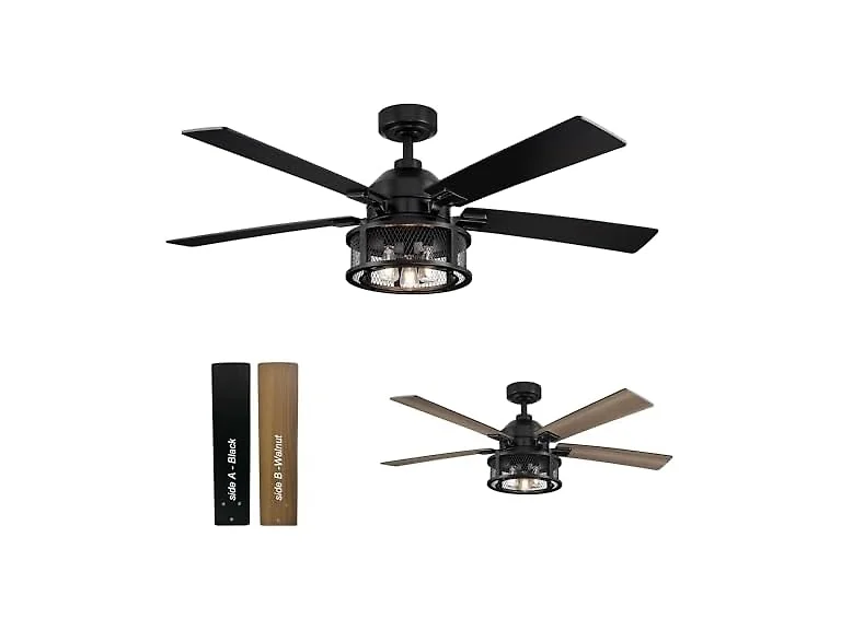 Parrot Uncle F6318110V 52" Ceiling Fan with Lights