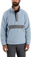 Carhartt Men's Relaxed Fit Fleece Pullover, Neptune, Large Tall