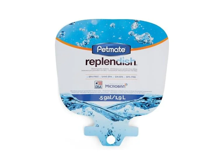 Petmate Gray Replendish Pet Waterer X-Sm