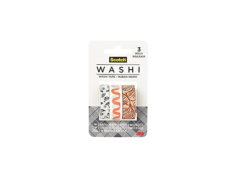 Scotch Washi Tape, Blush Tone