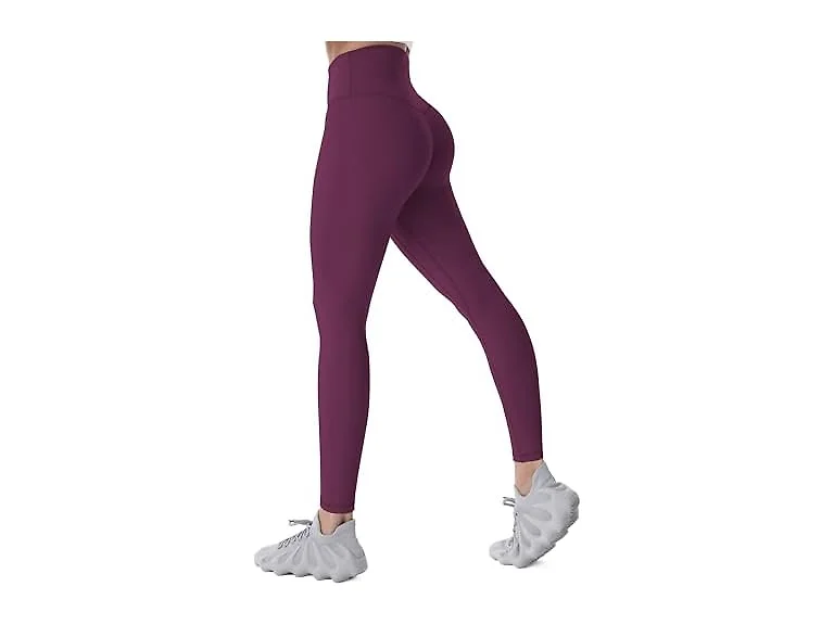 Sunzel Womens Leggings 28in M Black Cherry