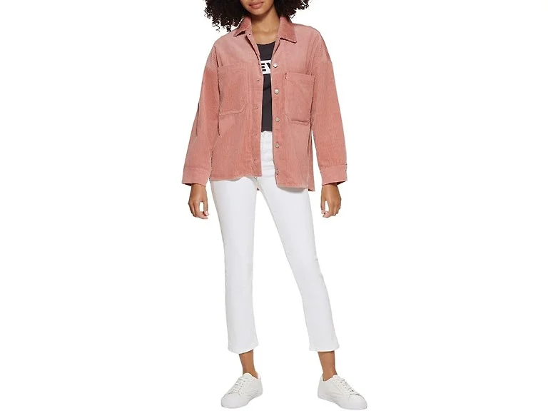 Levi's Women (XS) Cotton Corduroy Shirt Jacket