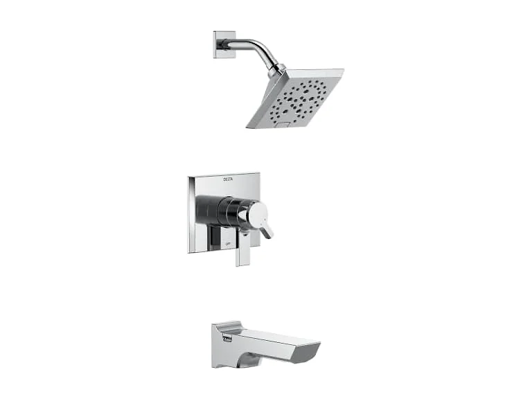 Delta Faucet T17499-PR Pivotal Tub/Shower, Lumicoat Chrome