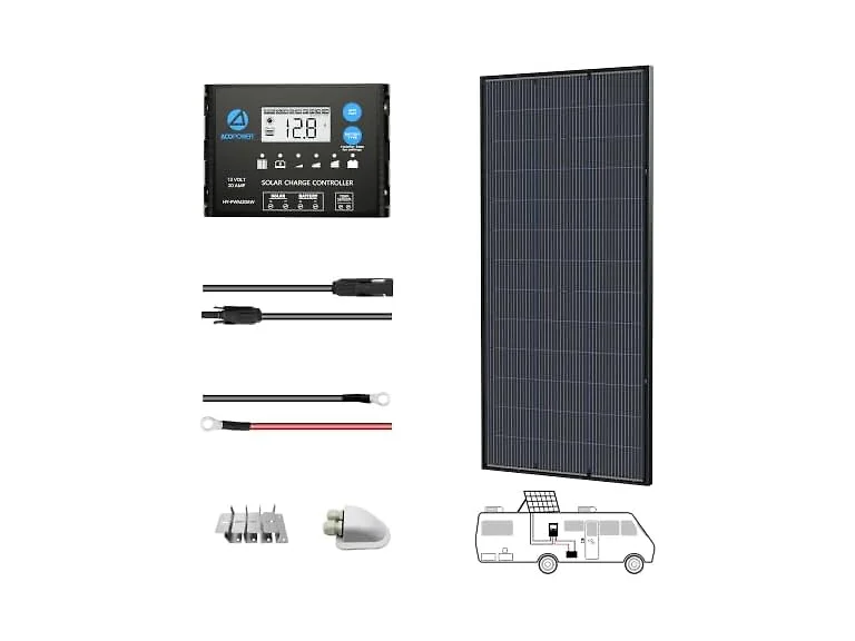 150W N-Type 12V Bifacial Solar Kits