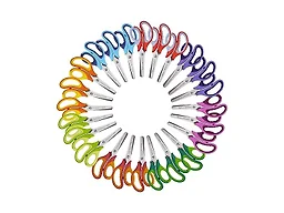 W.A. Portman DD-ART-BKS24 Kids 24-Pack Blunt Scissors