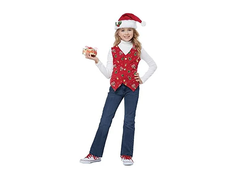 California Costumes Christmas Vest
