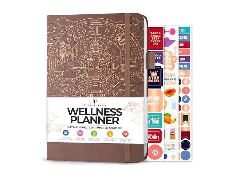 6 Month Wellness Planner & Food Journal