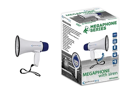 Rechargeable Megaphone with Siren & Recording