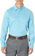 Amazon Essentials Mens Regular Fit Long Sleeve Wrinkle Resistant Stretch Dress Shirt