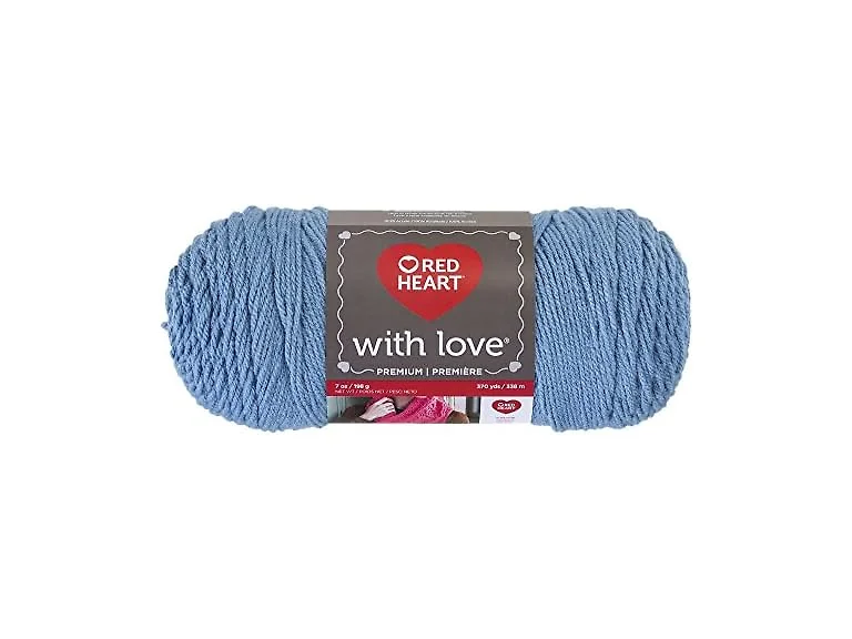 RED HEART With Love Yarn, Bluebell