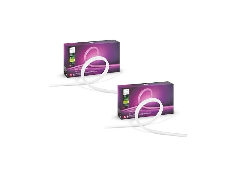 Philips Hue Outdoor 16-Foot Smart LED Light Strip, 2 Pack
