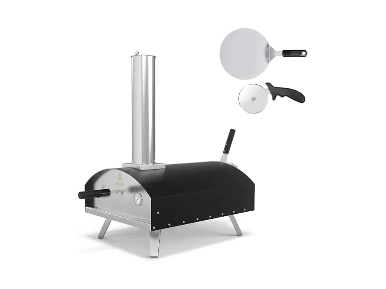 Stoke 13" Wood Pizza Oven W/ Gas Burner