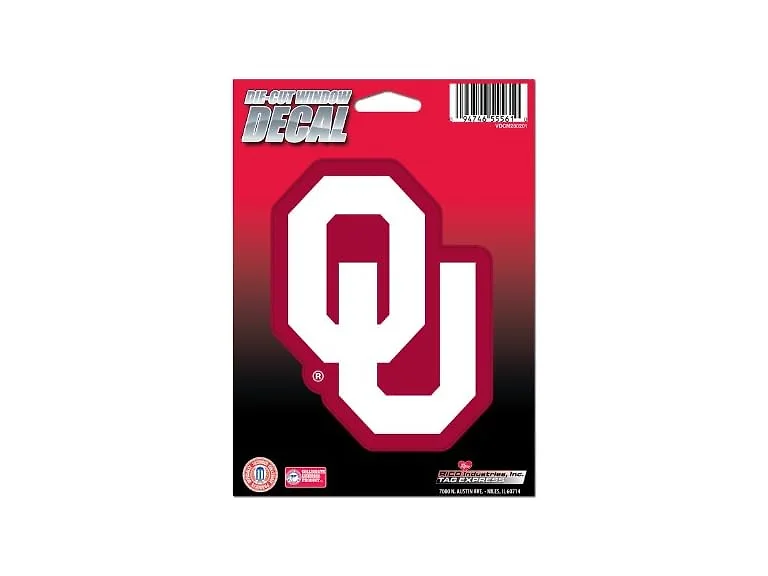 OKLAHOMA SOONERS NCAA Die Cut Vinyl Decal