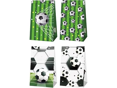24 PC Soccer Party Candy Bag with Labels
