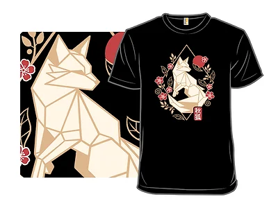 Geometric Autumn Fox