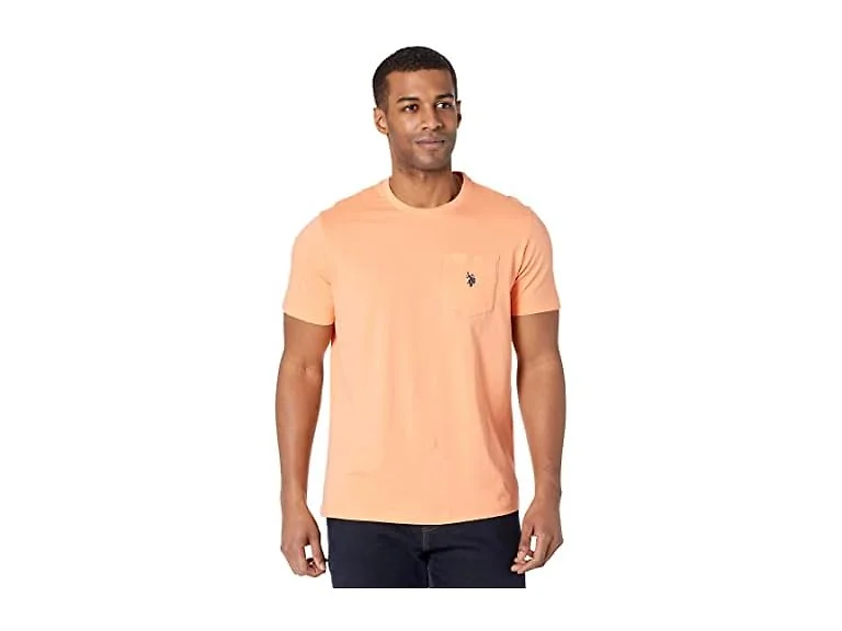 U.s. Polo Assn. Women (S) Solid Crew Neck T-shirt