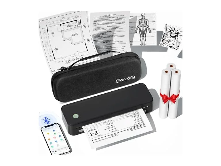 Gloryang Inkless Portable Printer (Open Box)