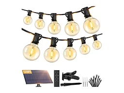Brightever B0G4M79BHD G40 Solar 120FT String Lights