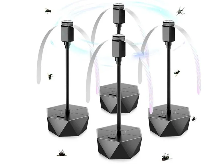 Hakol 4 Pack Fly Fans for Tables
