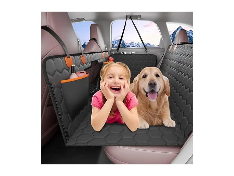 Back Seat Extender, Dog Car Seat Cover 350lbsDog