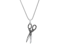 Iron Saints LGR-4-122N Rope Chain With Scissor Pendan
