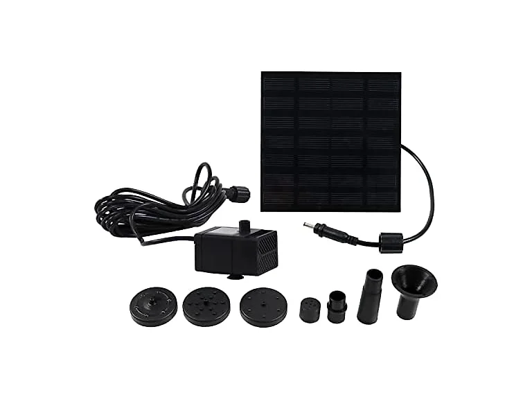 Sunnydaze Submersible 40 GPH Solar Pump Kit