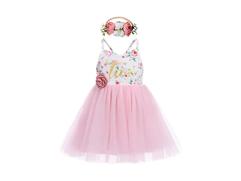 Odasdo Girls (2T) Baby Girl Toddler Kids 2nd Dress
