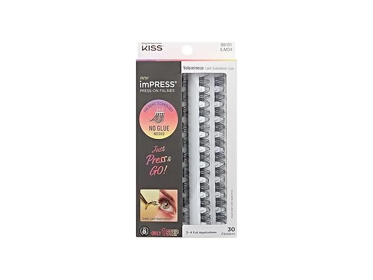 Kiss Impress False Eyelashes, Lash Clusters, Falsi