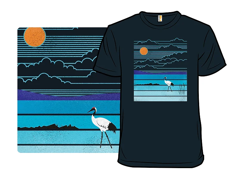 Tsuru in the Lagoon