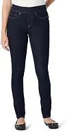 Amazon Essentials Women's Stretch Denim Mid-Rise Pull-On Skinny Jegging, Rinse, 12