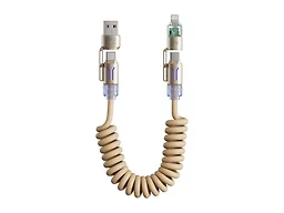Power Spring 4-in-1 240W Fast Charging Cable