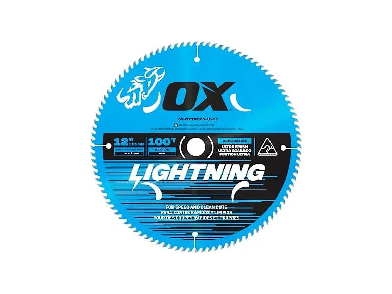 OX OX Pro 12 in 100-Tooth Carbide Circular