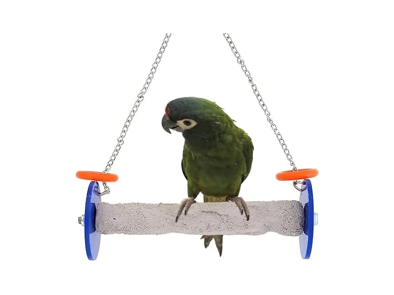 Sweet Feet and Beak Roll Bird Swing - Pumice Perch