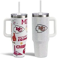 The Memory Company Officially Licensed 2-Pack Game Day Tumblers Team Spirit/Bling, Kansas City Chiefs