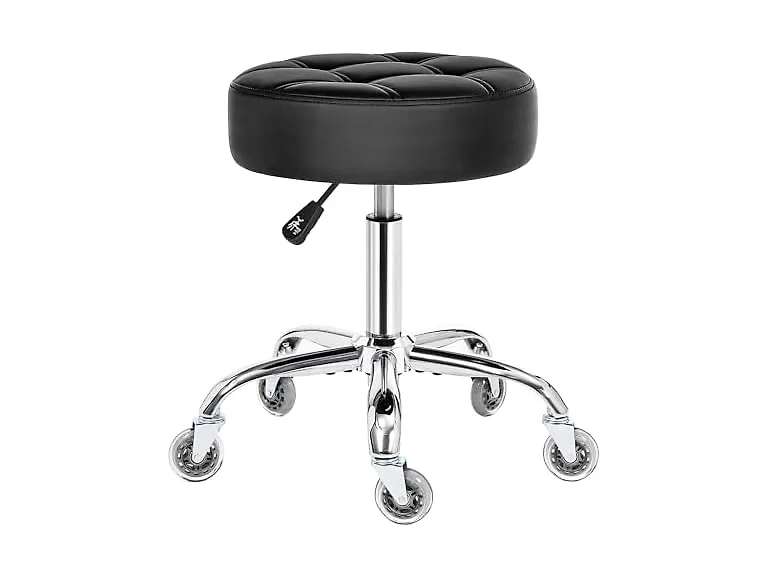 Rolling Stool with Wheels, Adjustable