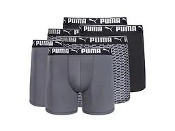PUMA Men's 6 Pack Sportstyle Boxer Briefs