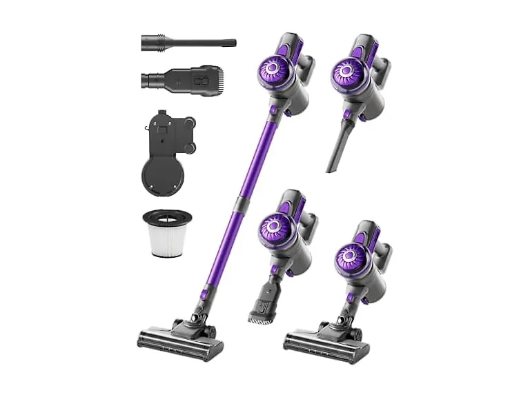 FUNCCUBE Cordless Vacuum Cleaner, Stick Vac