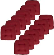 Sweet Home Collection SHC-PATIO-RED-12PK 12-Pack Rev