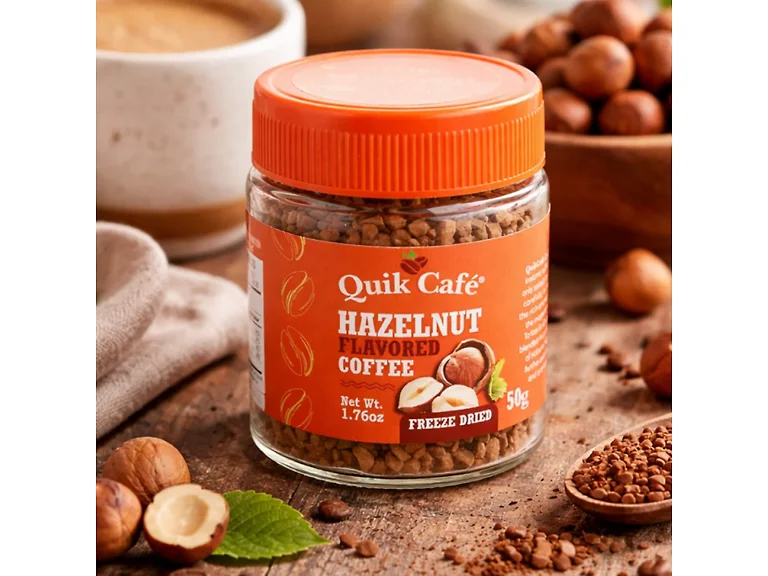 QuikTea Instant Coffee | Hazelnut
