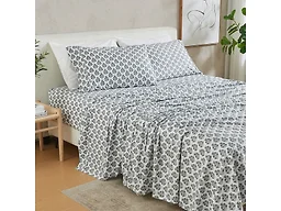Cotton & Bamboo Blend Printed Sheet Set