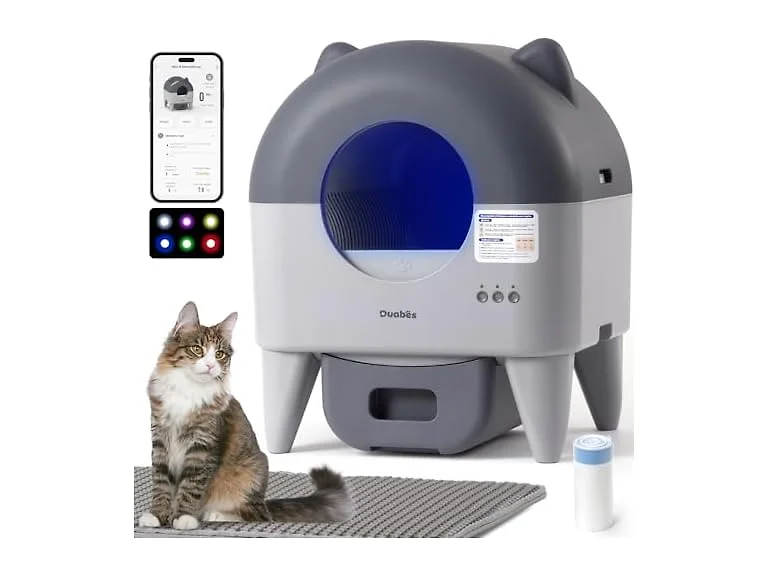 Self Cleaning Litter Box Automatic: Extra Large