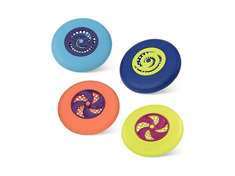 B. toys Flying Disc Set, Disc-Oh! 4 Colorful Discs