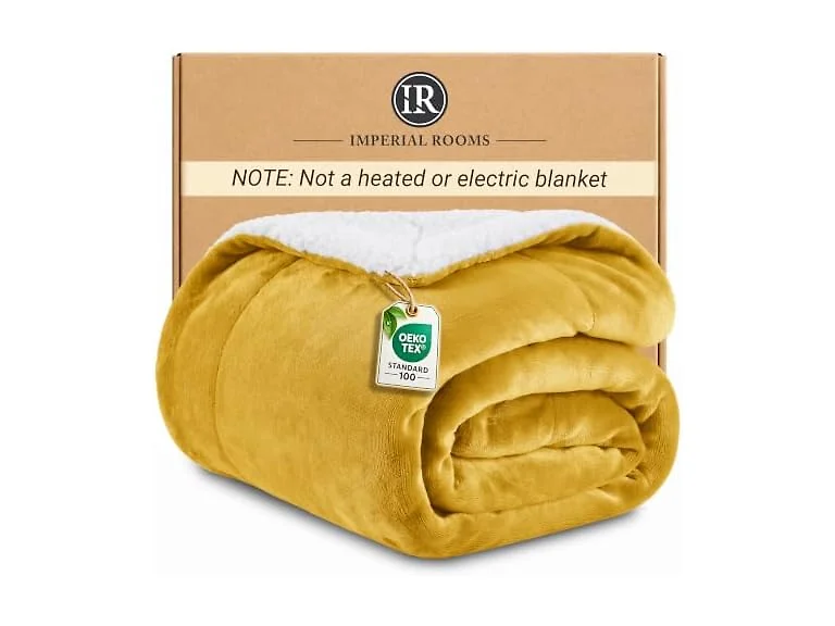 IR Imperial Rooms Queen Sherpa Blanket
