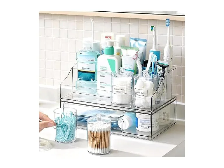 Vtopmart 6 PCS Bathroom Organizer Sets 