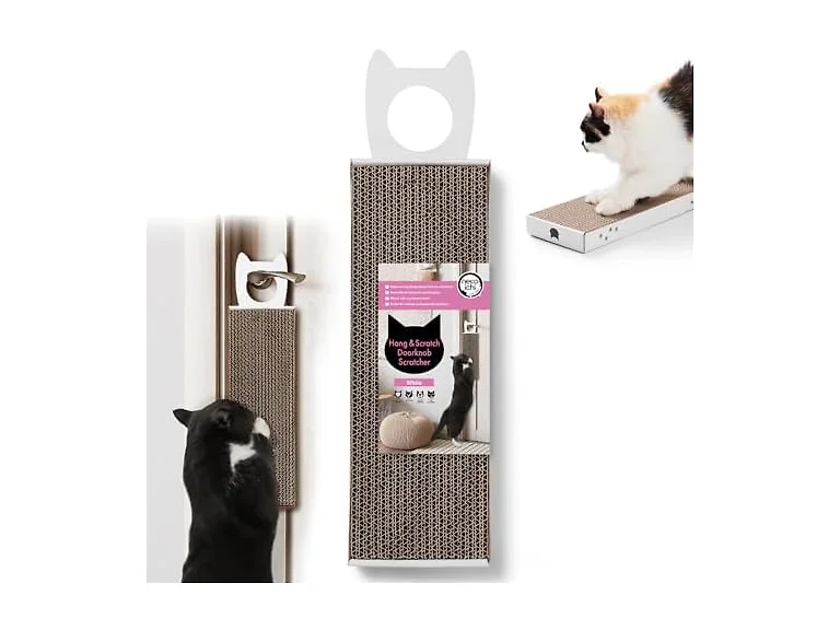 Necoichi Cardboard Hang & Scratch