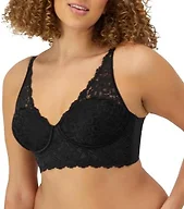 Maidenform womens Casual Comfort Convertible Bralette Dm1188 Bra, Black, 36D US