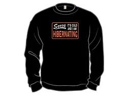 Sorry I'm Hibernating