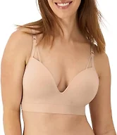 Maidenform Women's M Wireless Bra, Seamless Foam Bra, Wireless Bra with Sweetheart Neckline