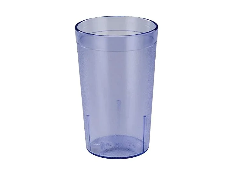 Winco Pebbled Tumblers, 12-Ounce, Blue